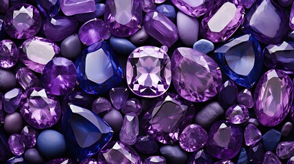tanzanite purple gems