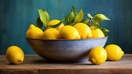 vibrant citron lemon yellow