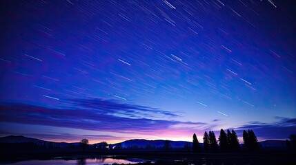 landscape north star sky