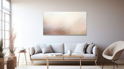 contemporary blurred interior art