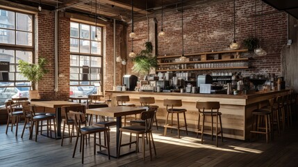 Naklejka premium restoration interior building construction