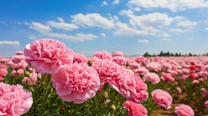 landscape pink carnation