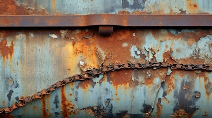 corrosion lost conveyor belt