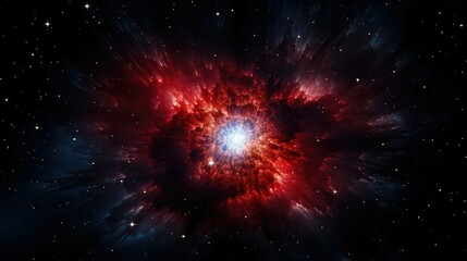 burst explosion star