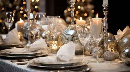 dinner holiday silver