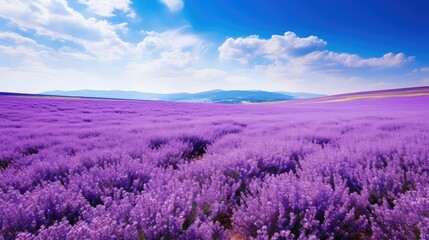 violet purple field