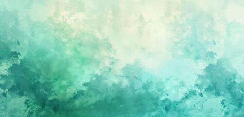 soft pastel gradient of emerald green and azure, ideal for an elegant abstract background