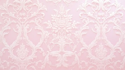 intricate pink wallpaper