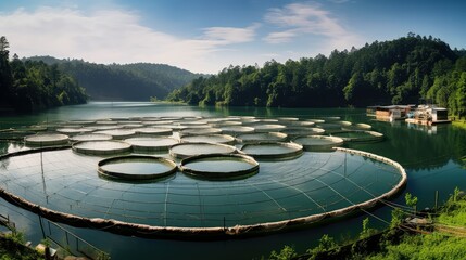 lake circle fish farm