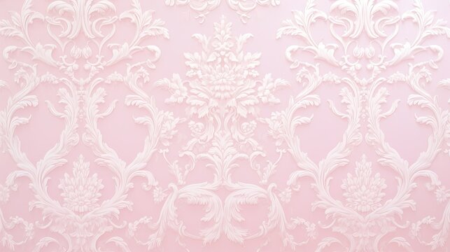 intricate pink wallpaper