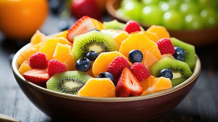 salad healthy orange fruit