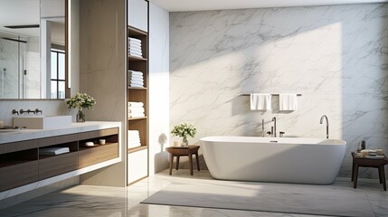 bathroom marble interiors