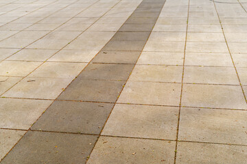 gray square outdoor floor tiles