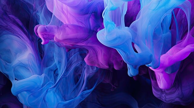 frame purple blue swirl