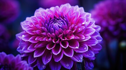 violet single purple flower