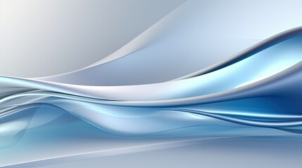 futuristic light blue and silver background
