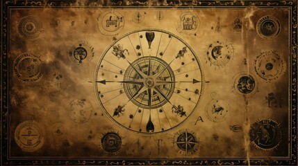 stars astrology pattern