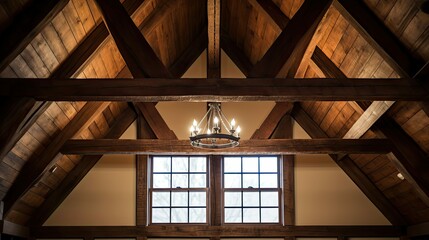 farmhouse wall timber frame