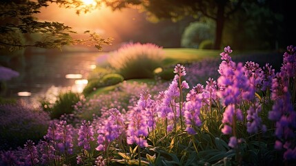 Obraz premium lilac purple light