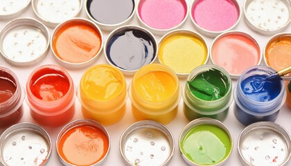 colorful paint background