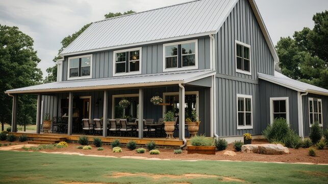 roof gray siding