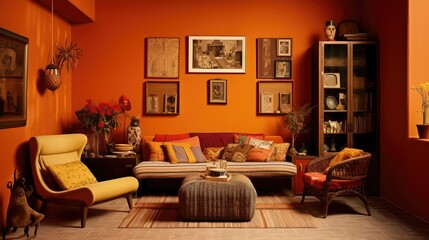 terracotta interior design color studio