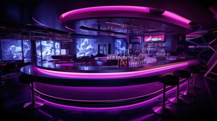 tech purple bar