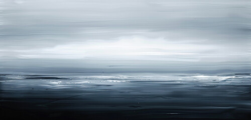 Fototapeta premium soothing horizontal gradient of charcoal gray and silver, ideal for an elegant abstract background