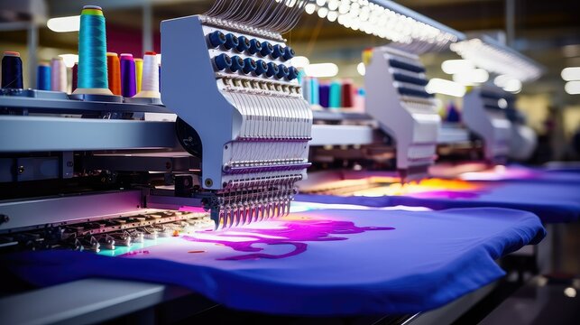thread embroidery equipment