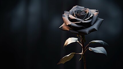 mysterious dark flowers