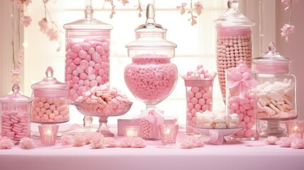 candy pink candies