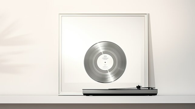 collectible silver record