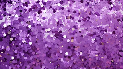 event purple confetti background