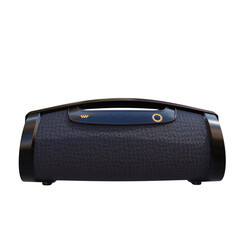 Naklejka premium 3d render bluetooth speaker with transparent background