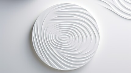 wireless technology abstract white