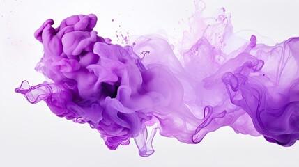 Obraz premium watercolor white and purple background