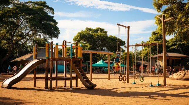 slide playground equipment