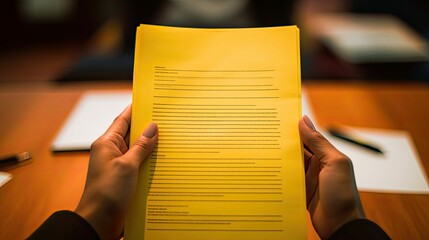 education resume yellow