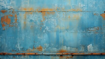 weathered blue rust