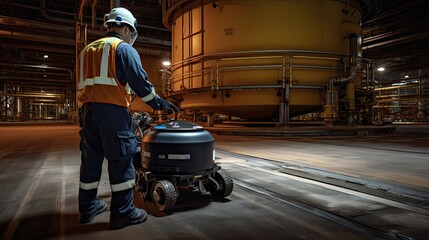 Fototapeta premium tank oil and gas safety