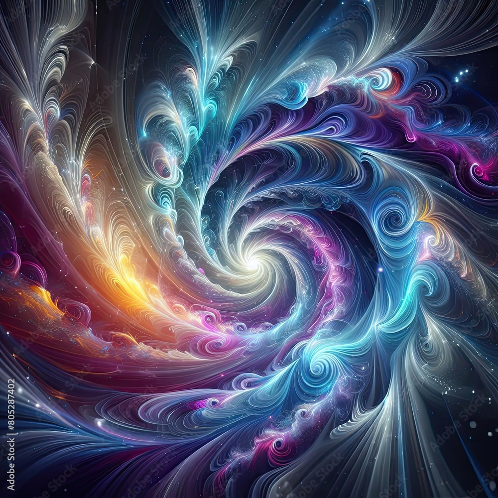 Poster background for abstract 3d design