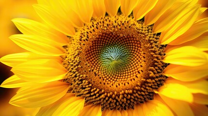vibrant sunny day sunflowers