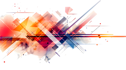 Colorful paint splash isolated on a transparent background, PNG, Ai, High Quality 