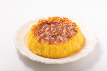 スポンジケーキ　半熟ケーキ