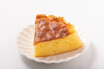 スポンジケーキ　半熟ケーキ