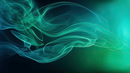 patterns blue green smoke