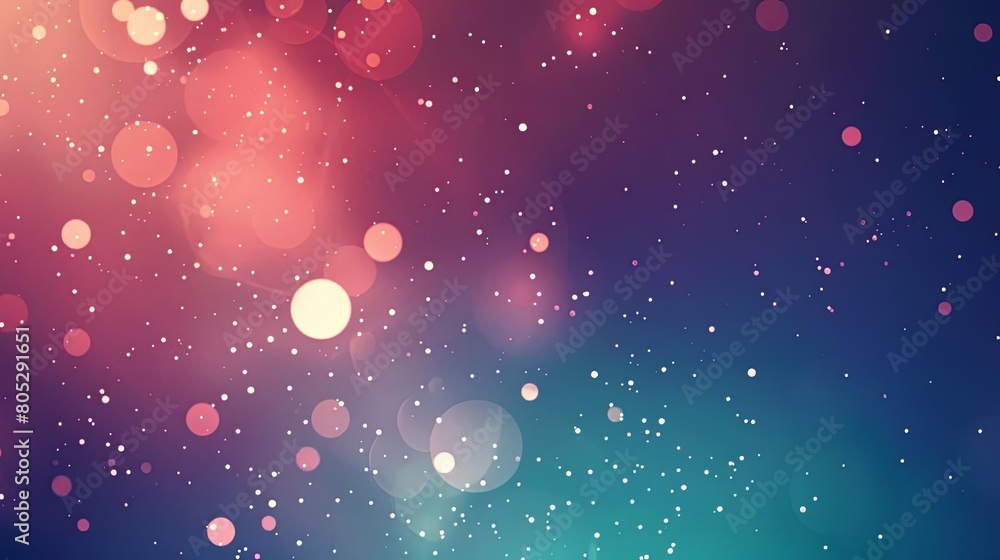 Aufkleber a colorful array of lights illuminate the night sky, creating a mesmerizing ambiance