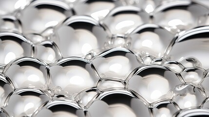 reflective silver dots