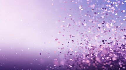 magical purple confetti overlay