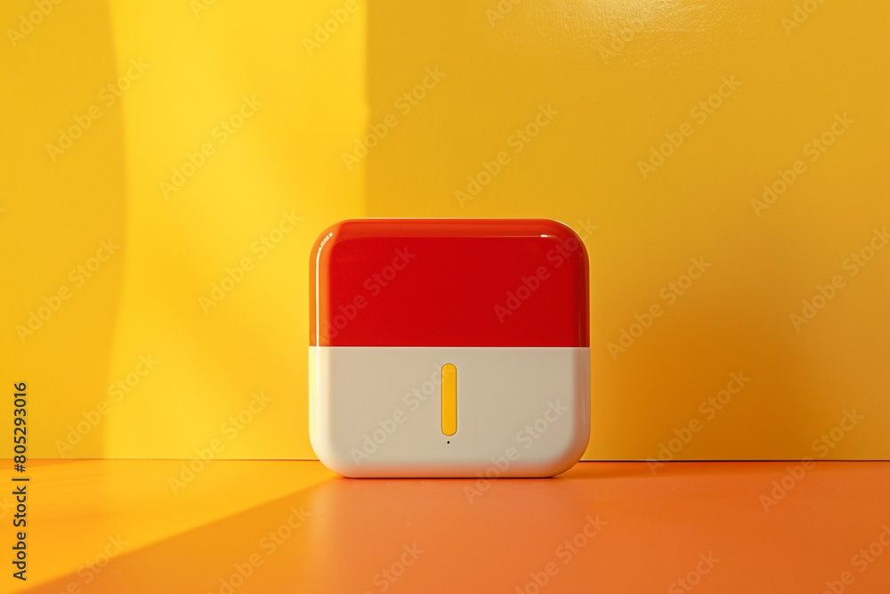 Poster two-color gadgets that combine technology with aesthetic appeal through color blocking